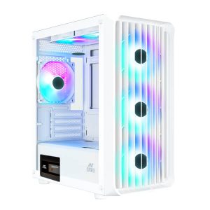 Ant Esports 205 Mini 6F ARGB White M-ATX Case