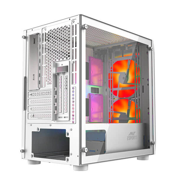 Ant Esports 200 Air Mini Mesh White M-ATX Case Ant Esports