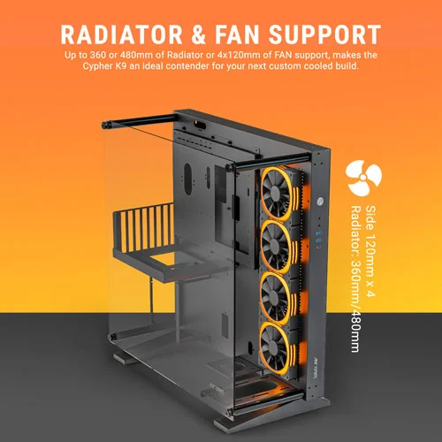 ANT Esports Cypher K9 ARGB ATX Mid Tower Case Ant Esports