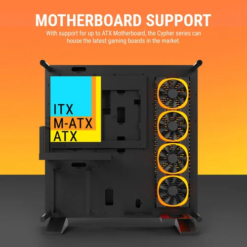 ANT Esports Cypher K9 ARGB ATX Mid Tower Case Ant Esports