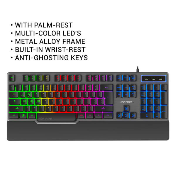 Ant Esports KM500 Gaming Keyboard and Mouse Combo Ant Esports