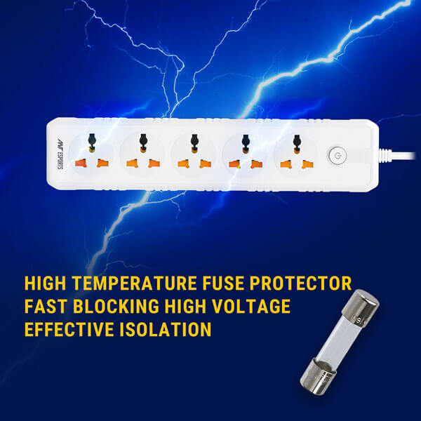 Ant Esports PS500 Power Strip (White) Ant Esports