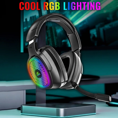 Ant Esports Stealth 10 RGB Black Wireless Gaming Headset Ant Esports