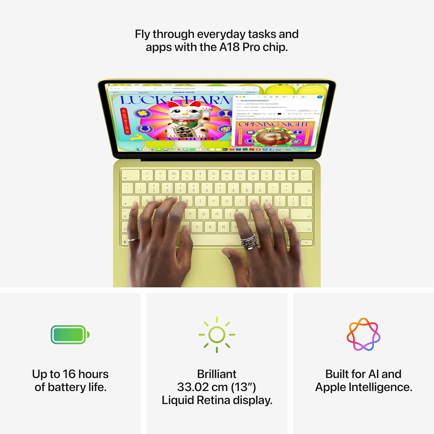 Apple 2026 MacBook Neo 13" Laptop - A18/8GB/512GB