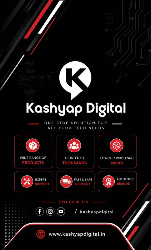 Kashyap Digital — Visiting Card — Front