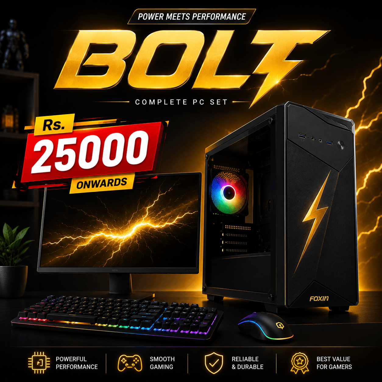 Bolt - Rs.25000