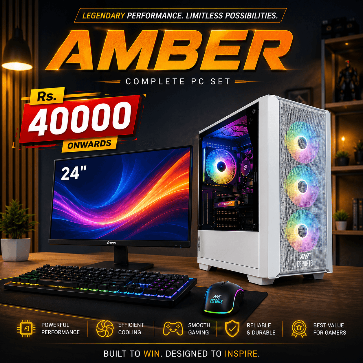 Amber - Rs 40,000