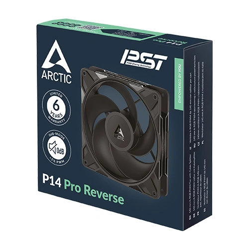 Arctic P14 Pro Reverse 140mm Cabinet Fan ARCTIC