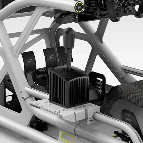 Fanatec ClubSport GT Cockpit Left Side White Shifter Mount FANATEC