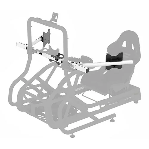 Fanatec ClubSport GT Cockpit Triple Monitor White Expansion Kit FANATEC