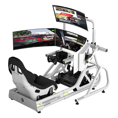 Fanatec ClubSport GT Cockpit Triple Monitor White Expansion Kit FANATEC