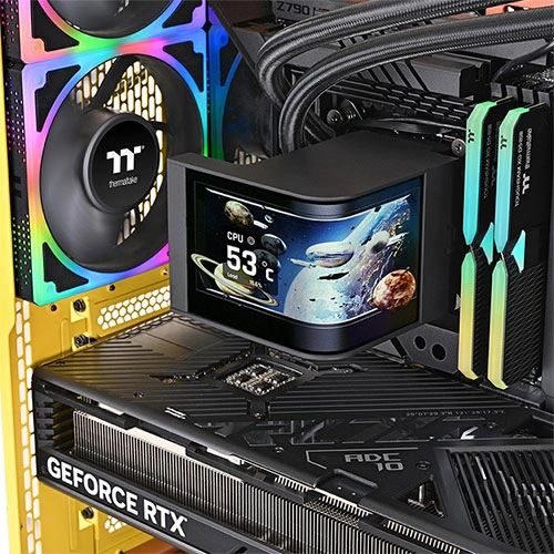 Thermaltake MAGCurve 360mm Ultra ARGB CPU Liquid Cooler with LCD Display THERMALTAKE