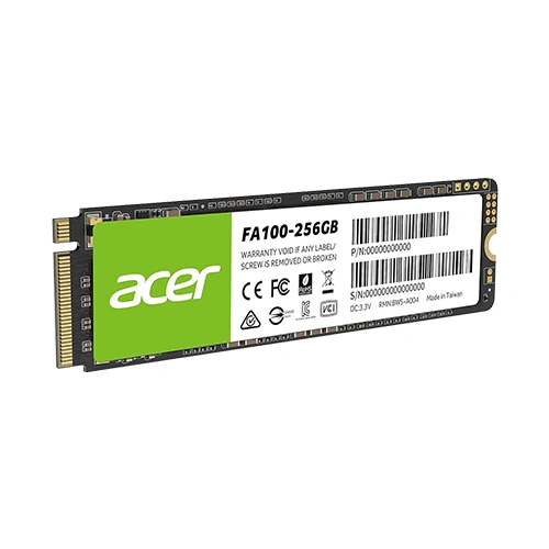Acer FA100 256GB NVMe Gen3 SSD ACER