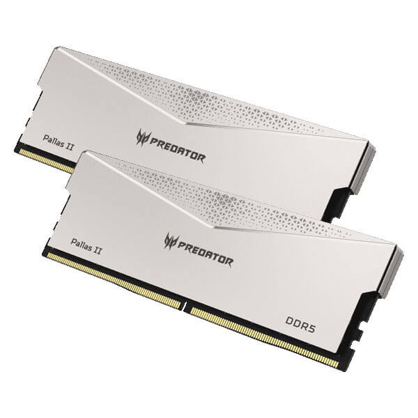 Acer Predator Pallas II Silver 64GB (32GBx2) 6000MHz CL30 DDR5 RAM ACER