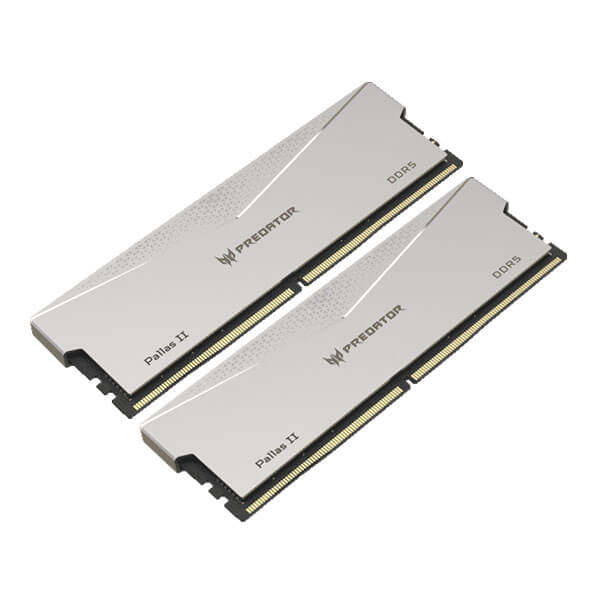 Acer Predator Pallas II Silver 64GB (32GBx2) 6000MHz CL30 DDR5 RAM ACER