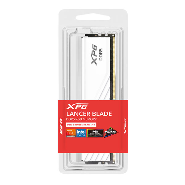 Adata XPG Lancer Blade RGB White 16GB 6000MHz CL30 DDR5 RAM ADATA