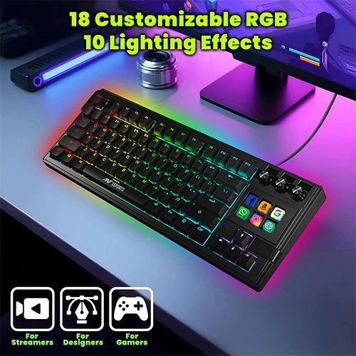 Ant Esports Apex 400 AI Hybrid Stream Deck RGB Mechanical Keyboard ANT ESPORTS
