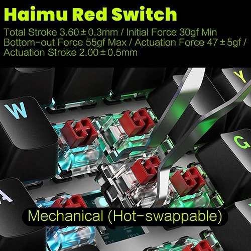 Ant Esports Apex 400 AI Hybrid Stream Deck RGB Mechanical Keyboard ANT ESPORTS