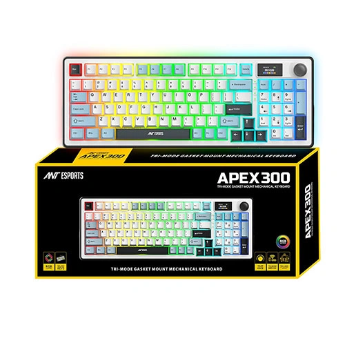 Ant Esports APEX300 Wireless Tri Mode RGB Mechanical Gaming Keyboard ANT ESPORTS