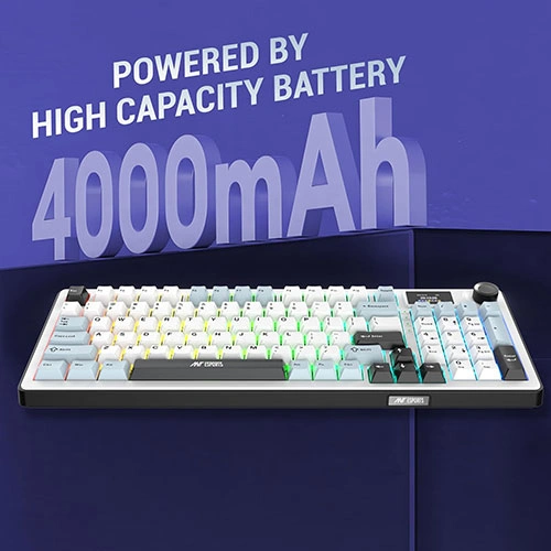 Ant Esports APEX300 Wireless Tri Mode RGB Mechanical Gaming Keyboard ANT ESPORTS