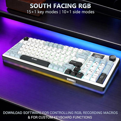 Ant Esports APEX300 Wireless Tri Mode RGB Mechanical Gaming Keyboard ANT ESPORTS
