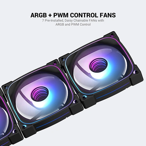 ANT Esports Crystal X7 Pro Max ARGB ATX Mid Tower Case Ant Esports