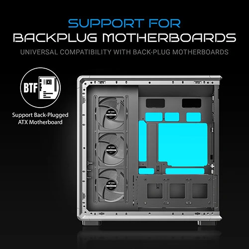 Ant Esports Crystal X8 ARC ATX Mid Tower Case ANT ESPORTS