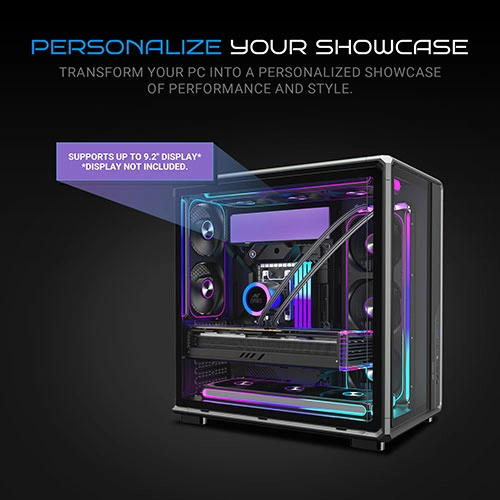 Ant Esports Crystal X8 Frame ATX Mid Tower Case ANT ESPORTS