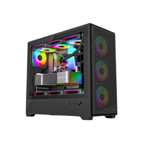 Ant Esports EVO 360 Lite ARGB E-ATX Mid Tower Case