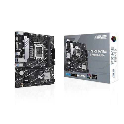 Asus Prime B760M-K D4 M-ATX DDR4 Motherboard
