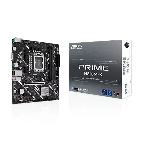 Asus Prime H810M-K DDR5 M-ATX Motherboard