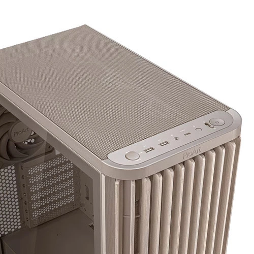 Asus ProArt PA401 Wood Edition Beige ATX Mid Tower Case ASUS