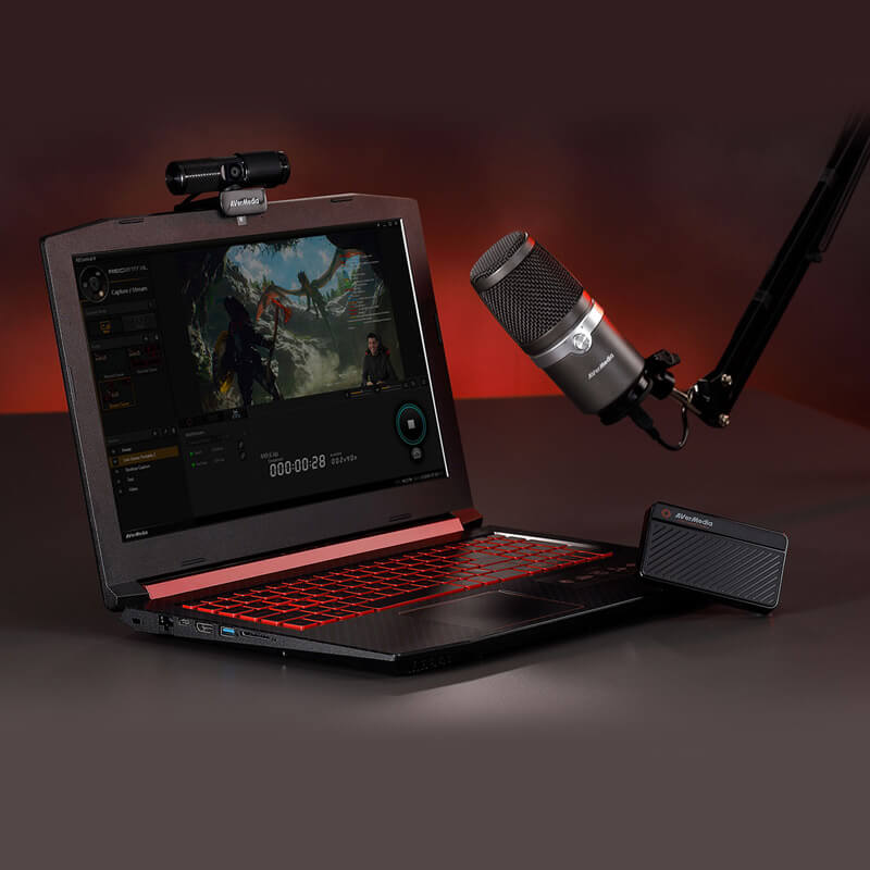 AVerMedia Live Streamer 3 in 1 Kit, BO311 AVERMEDIA