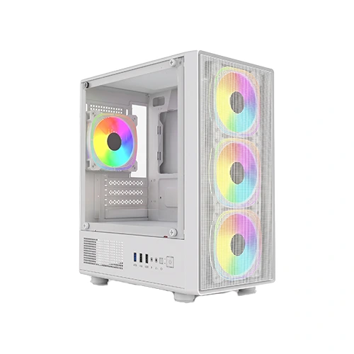 Coconut Nova X770 White ARGB M-ATX Mini Tower Case