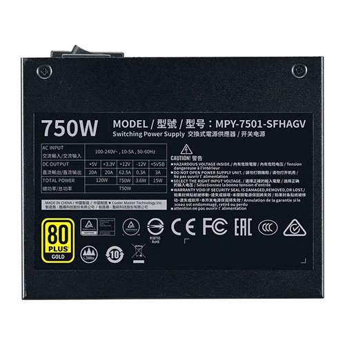 Cooler Master V750 SFX Gold ATX 3.1 Fully Modular SMPS COOLER MASTER