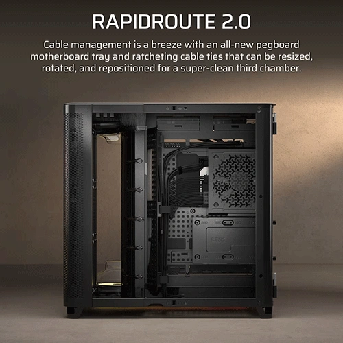 Corsair Air 5400 RS-R ARGB E-ATX Mid Tower Case CORSAIR