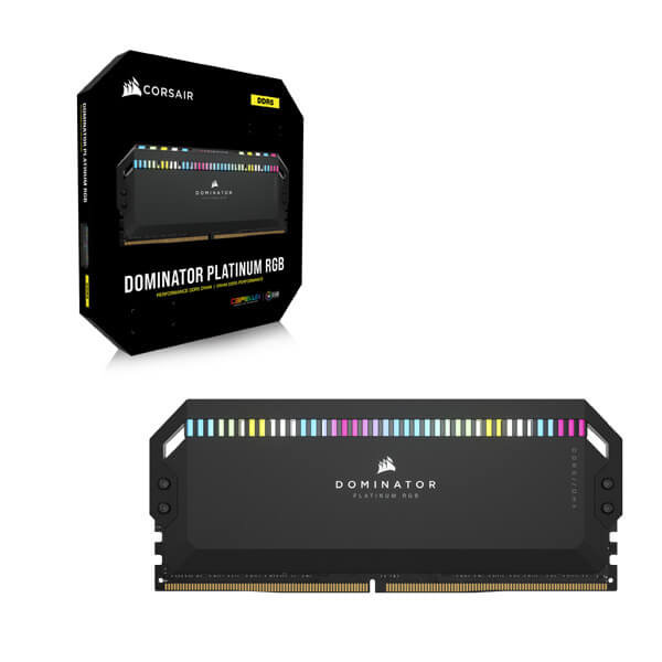 Corsair Dominator Platinum RGB 32GB (16GBx2) CL36 5600MHz DDR5 RAM CORSAIR