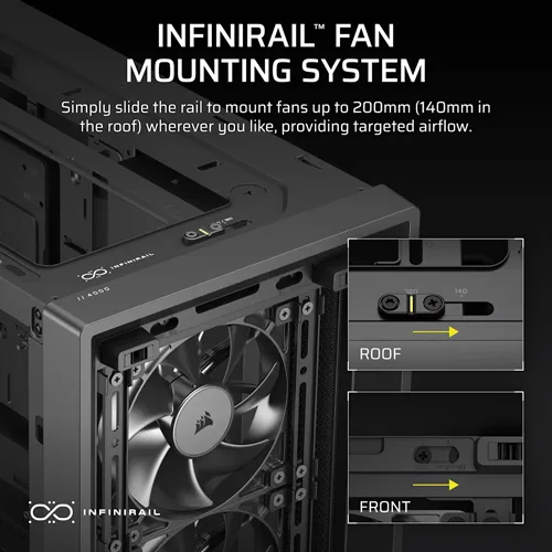 Corsair Frame 4000X RS ARGB E-ATX Mid Tower Case CORSAIR