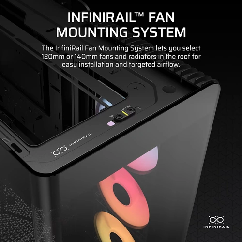 Corsair Frame 4500X RS-R ARGB Panoramic Glass E-ATX Mid Tower Case CORSAIR