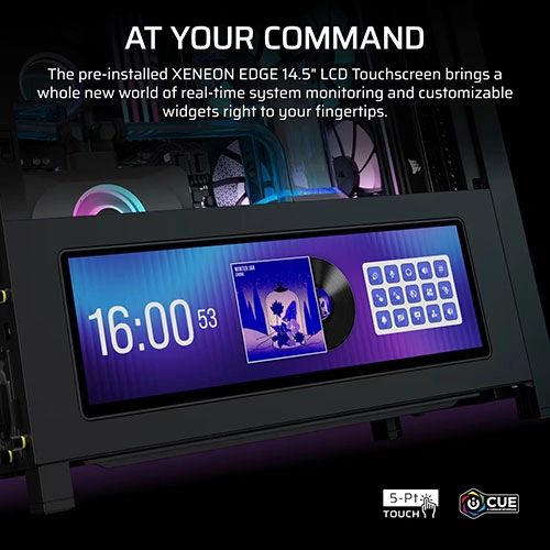 Corsair Frame 4000D LCD RS ARGB Premium E-ATX Mid Tower Case CORSAIR