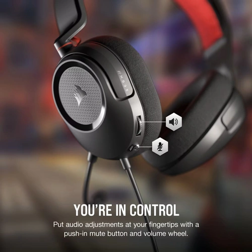 Corsair HS35 v2 Carbon Gaming Headset CORSAIR