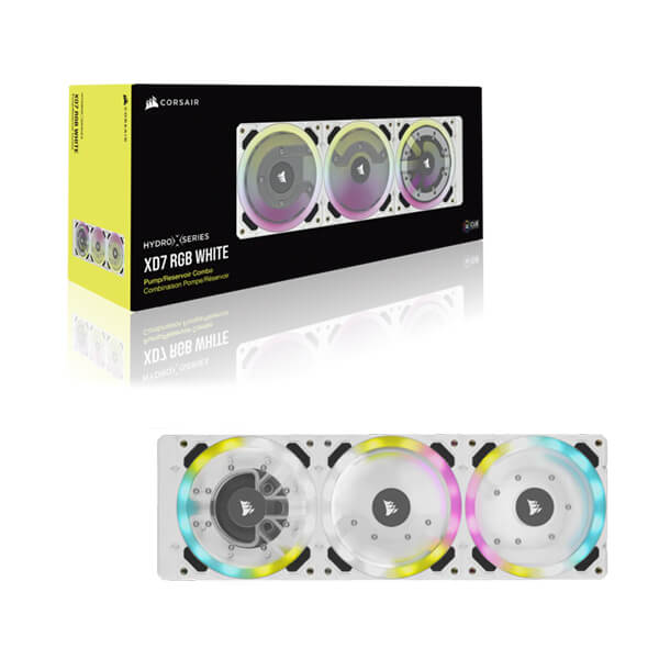 Corsair Hydro X XD7 RGB D5 Distro Plate (White) CORSAIR