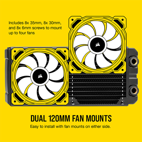 CORSAIR Hydro X Series XR7 240mm Water Cooling Radiator CORSAIR