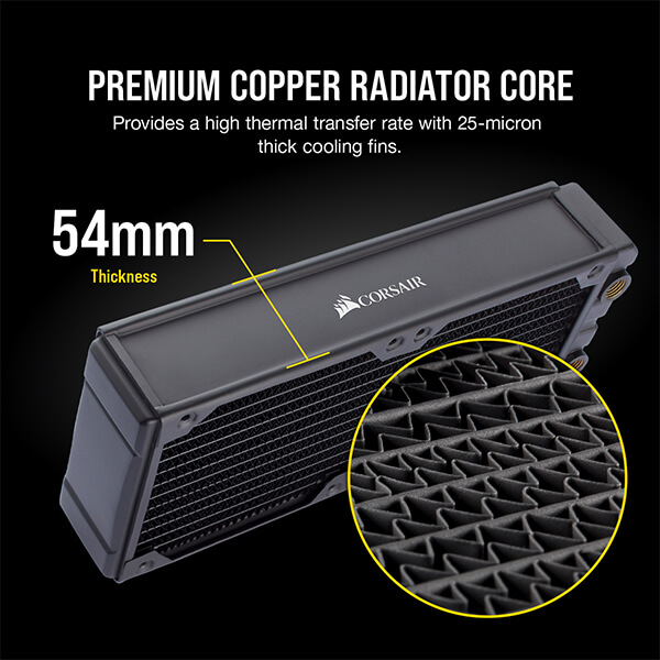 CORSAIR Hydro X Series XR7 240mm Water Cooling Radiator CORSAIR