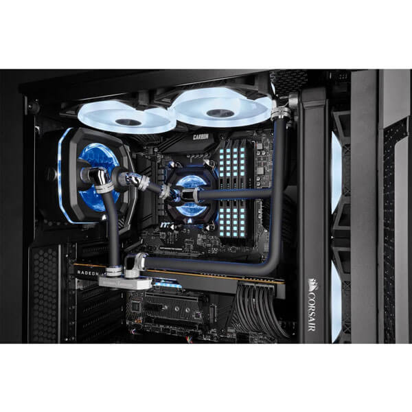 Corsair Hydro X Series XT Hardline Satin Black 12mm Tubing CORSAIR