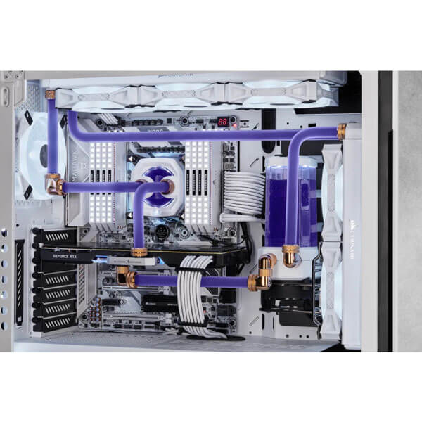 Corsair Hydro X Series XT Hardline Satin Transparent 12mm Tubing CORSAIR
