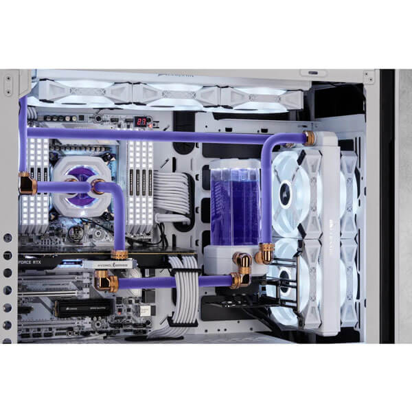 Corsair Hydro X Series XT Hardline Satin Transparent 12mm Tubing CORSAIR