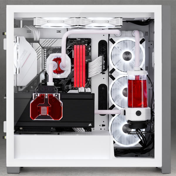 Corsair Hydro X Series XT Hardline Satin White 12mm Tubing CORSAIR