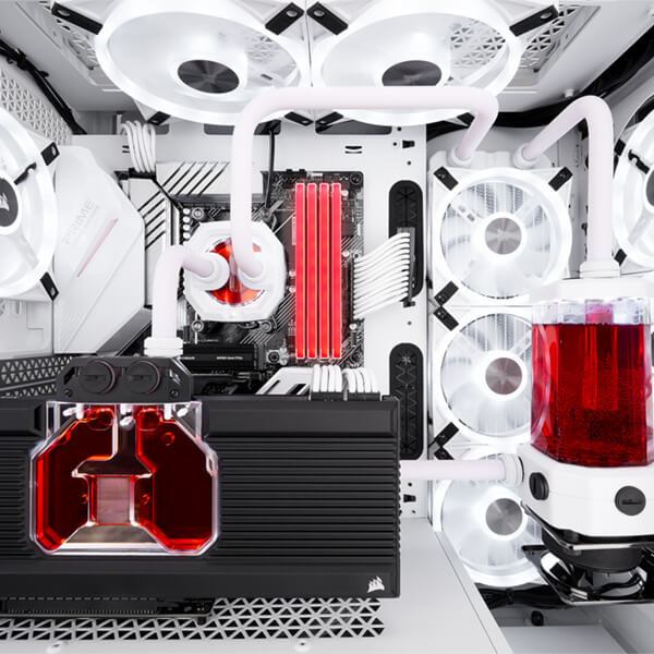 Corsair Hydro X Series XT Hardline Satin White 12mm Tubing CORSAIR