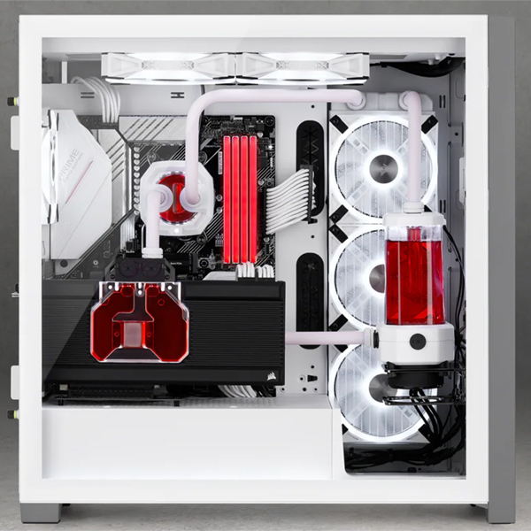 Corsair Hydro X Series XT Hardline Satin White 14mm Tubing CORSAIR